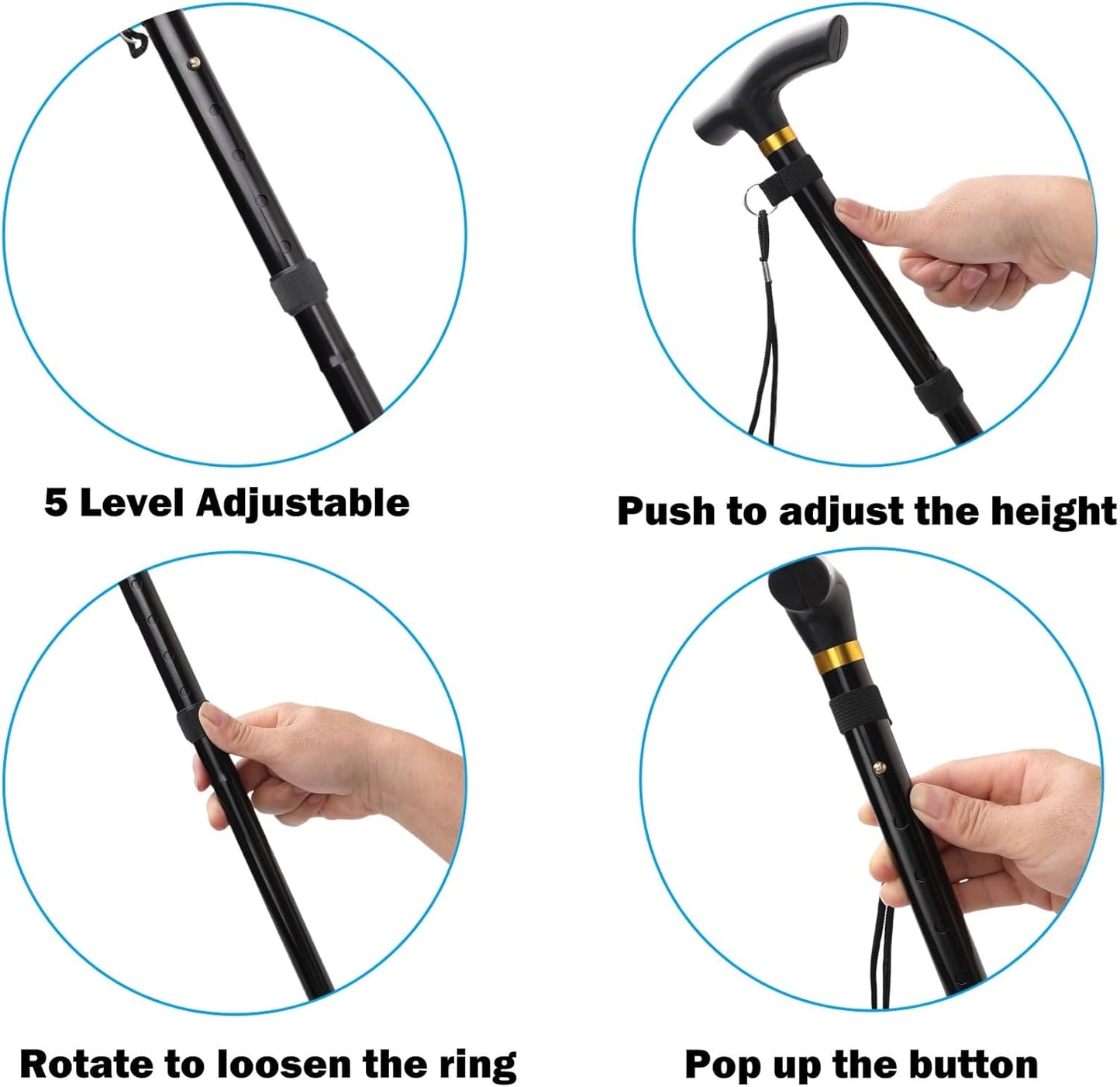 Walking Stick - Adjustable