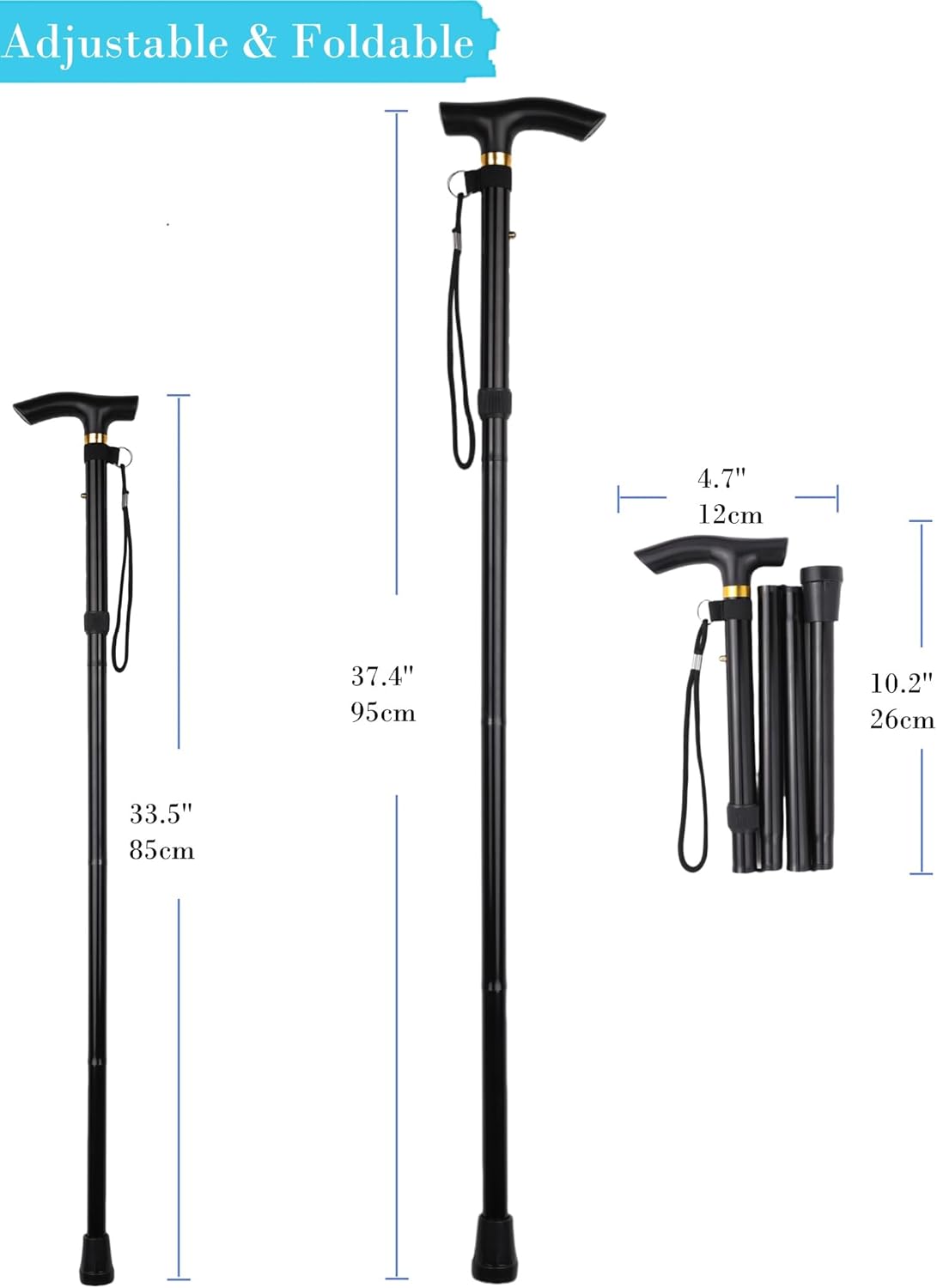 Walking Stick - Adjustable
