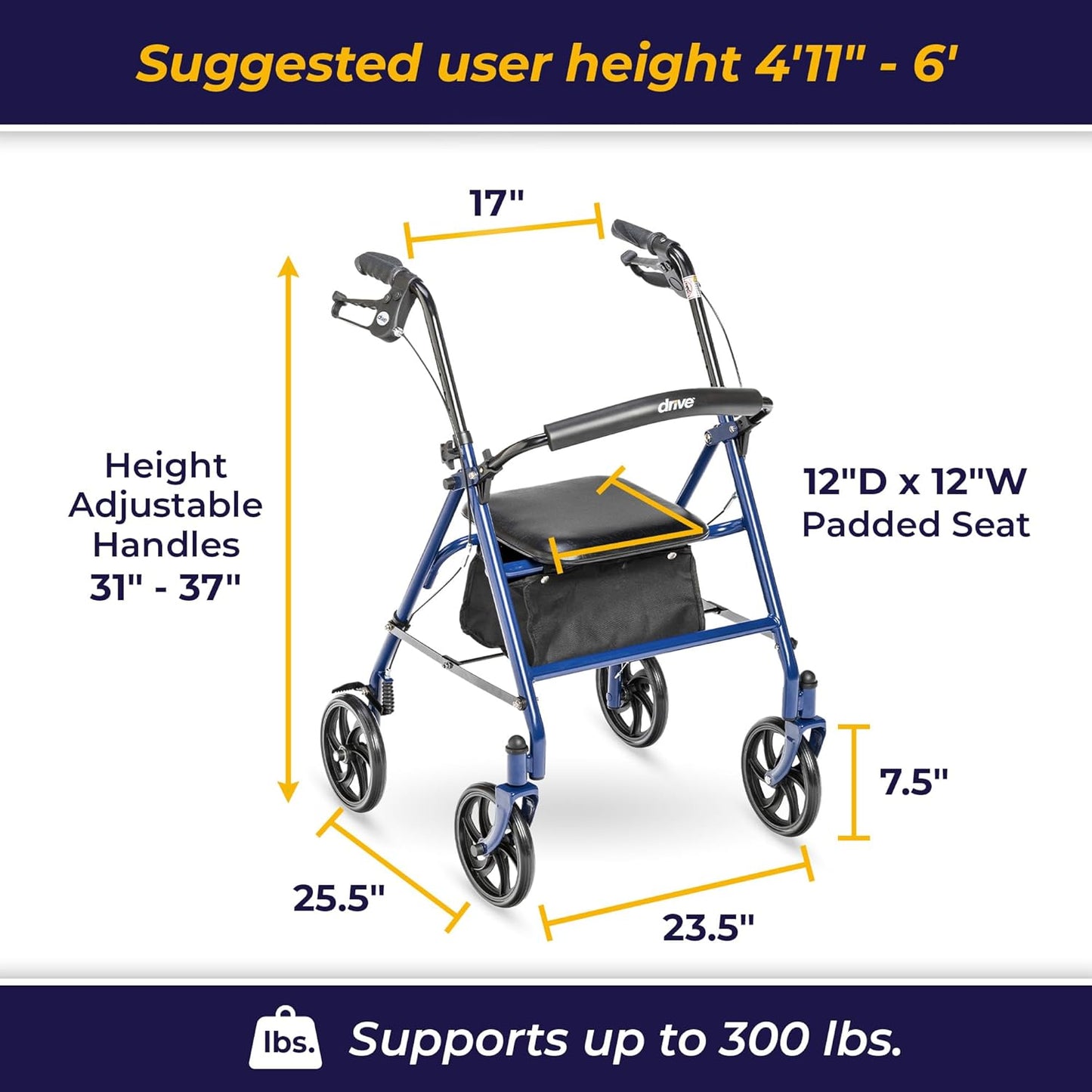 Foldable Walker (24hr Rental)