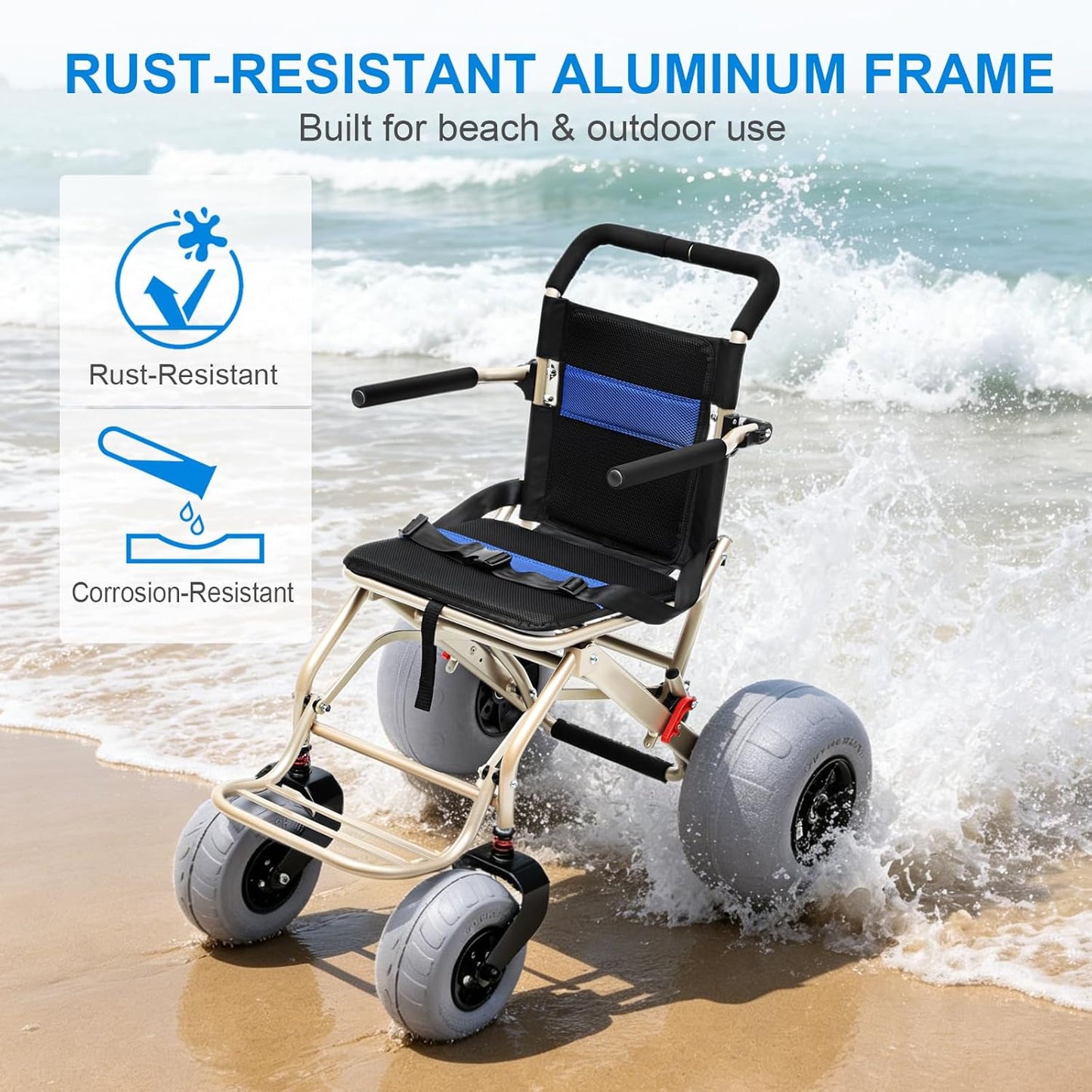 Beach Wheel Chair (24hr Rental)