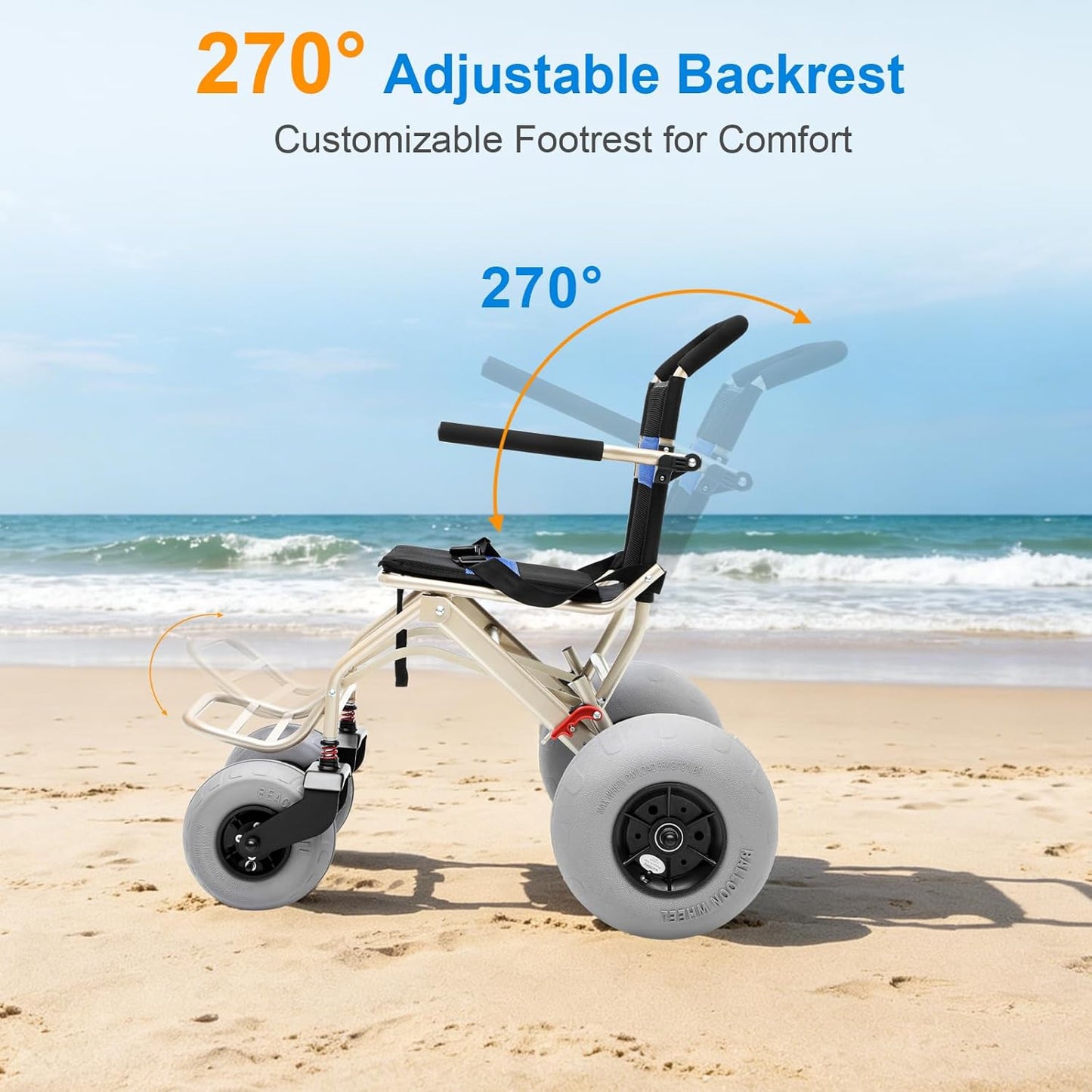 Beach Wheel Chair (24hr Rental)