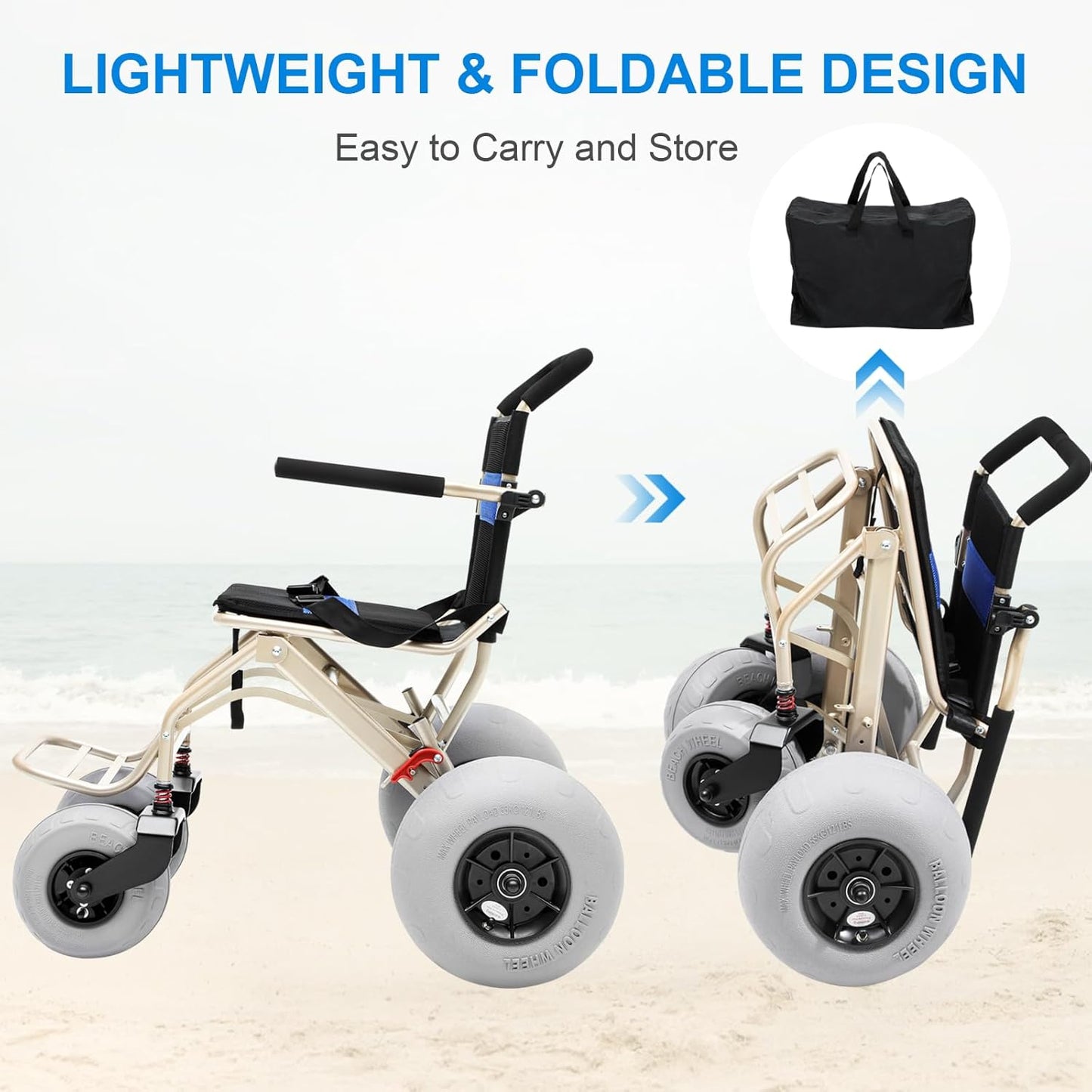 Beach Wheel Chair (24hr Rental)