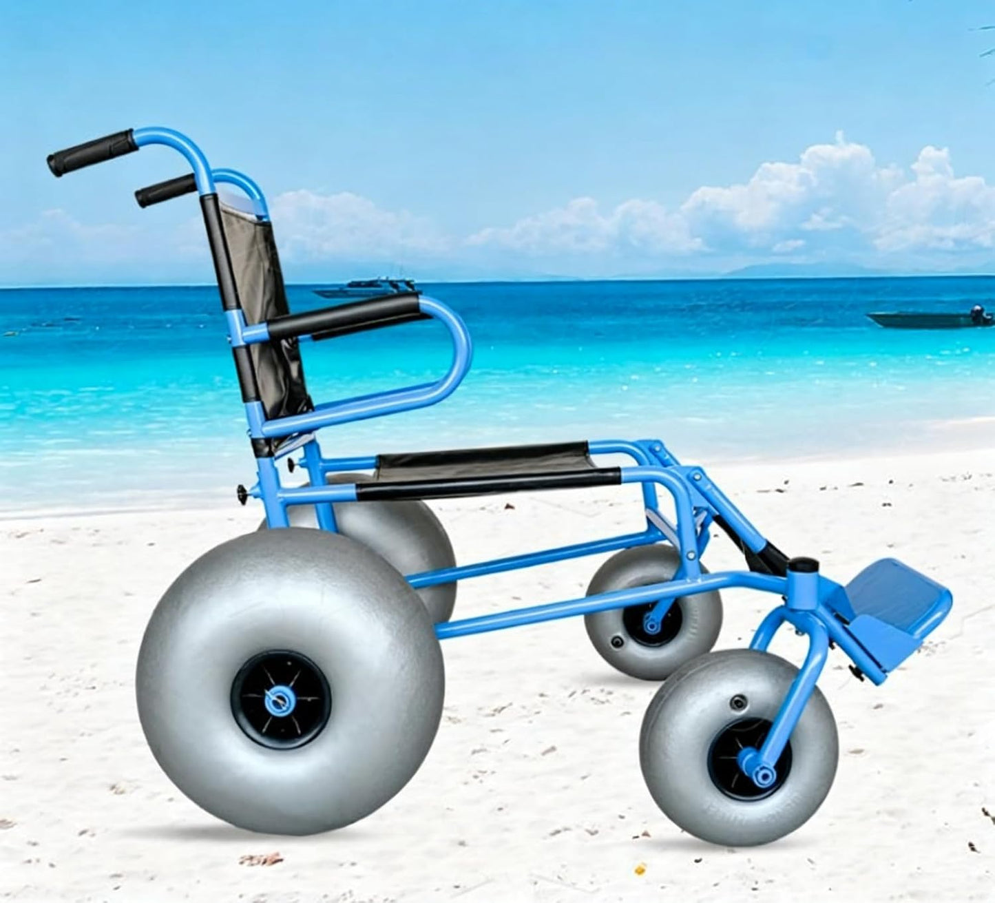 Beach Wheel Chair - Heavy Duty (24hr Rental)