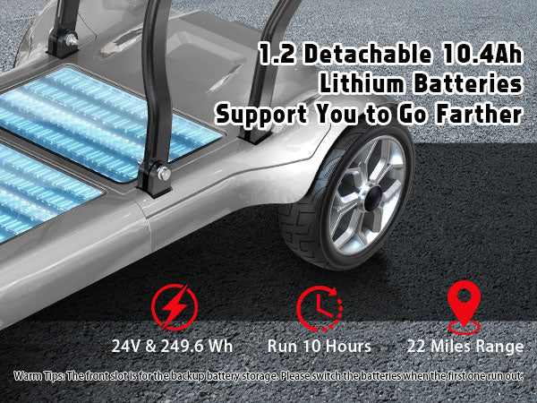 Long Range Mobility Scooter (24hr Rental)