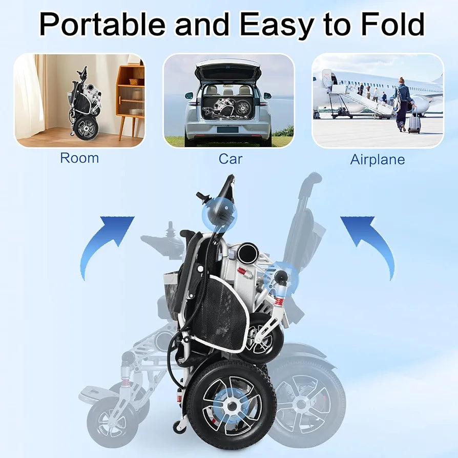 Heavy Duty Powered Wheelchair (24 Rental)