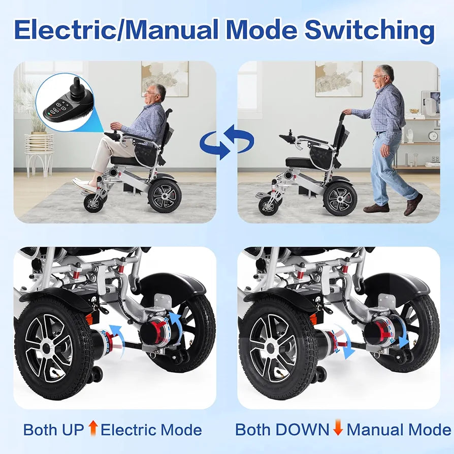 Heavy Duty Powered Wheelchair (24 Rental)