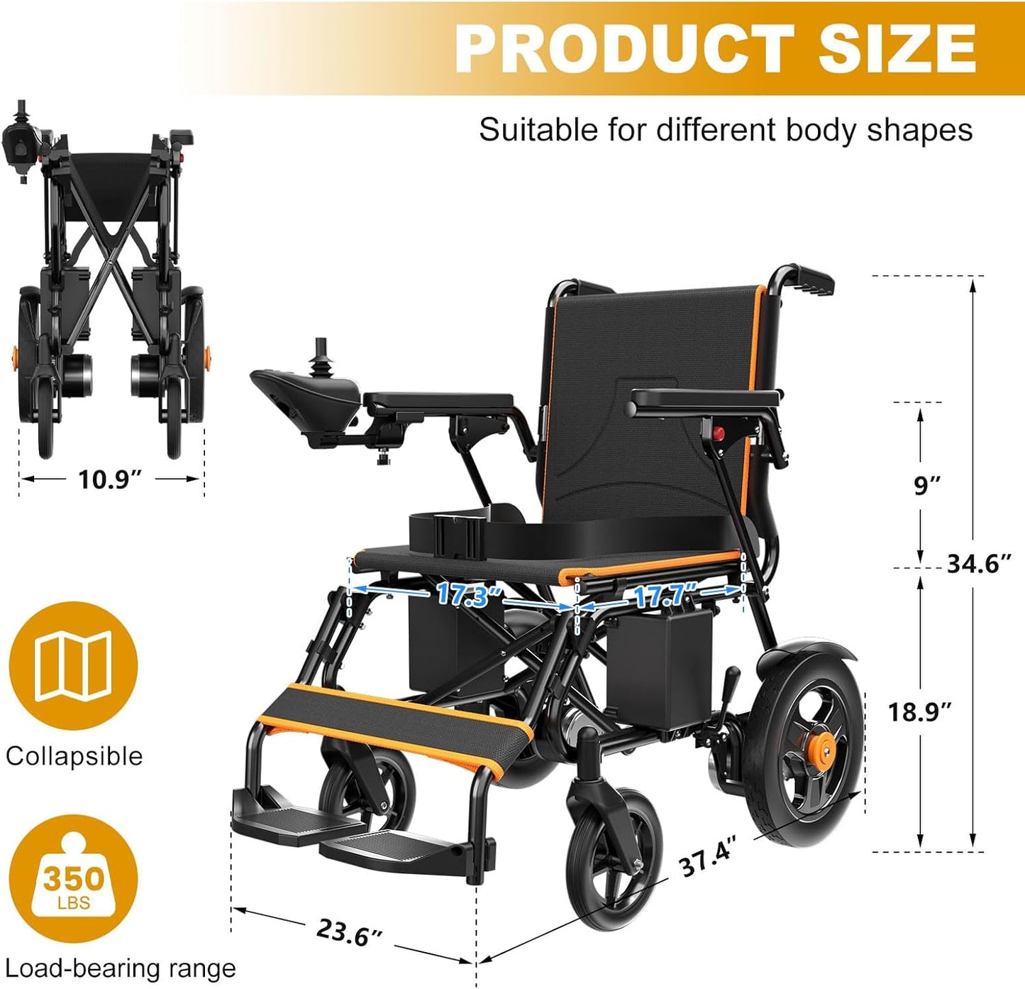 Powered Wheelchair (24hr Rental)